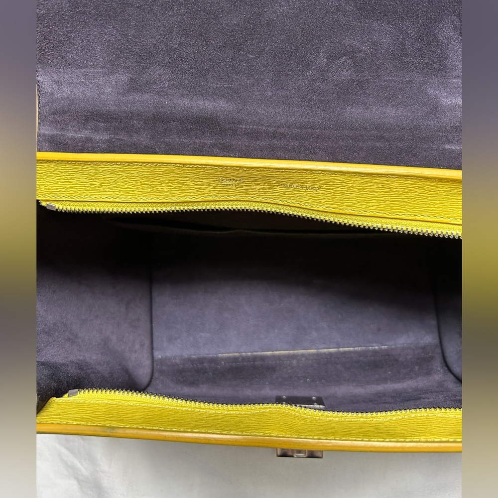 Celine Trapeze Calfskin Leather Bag - Picture 5 of 13